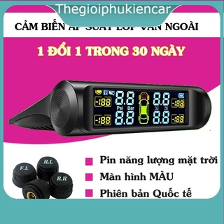 Cảm biến áp suất lốp van ngoài màn hình màu, cảm biến áp xuất lốp TPMS