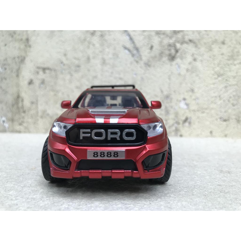 Mô hình xe PICKUP FORD Ranger Raptor 2021 1:32