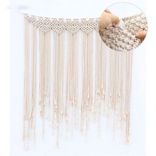 Thảm macrame treo trang trí đám cưới phong cách boho
