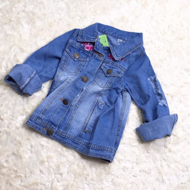 (9-27kg) Áo jean bé gái tết 2019