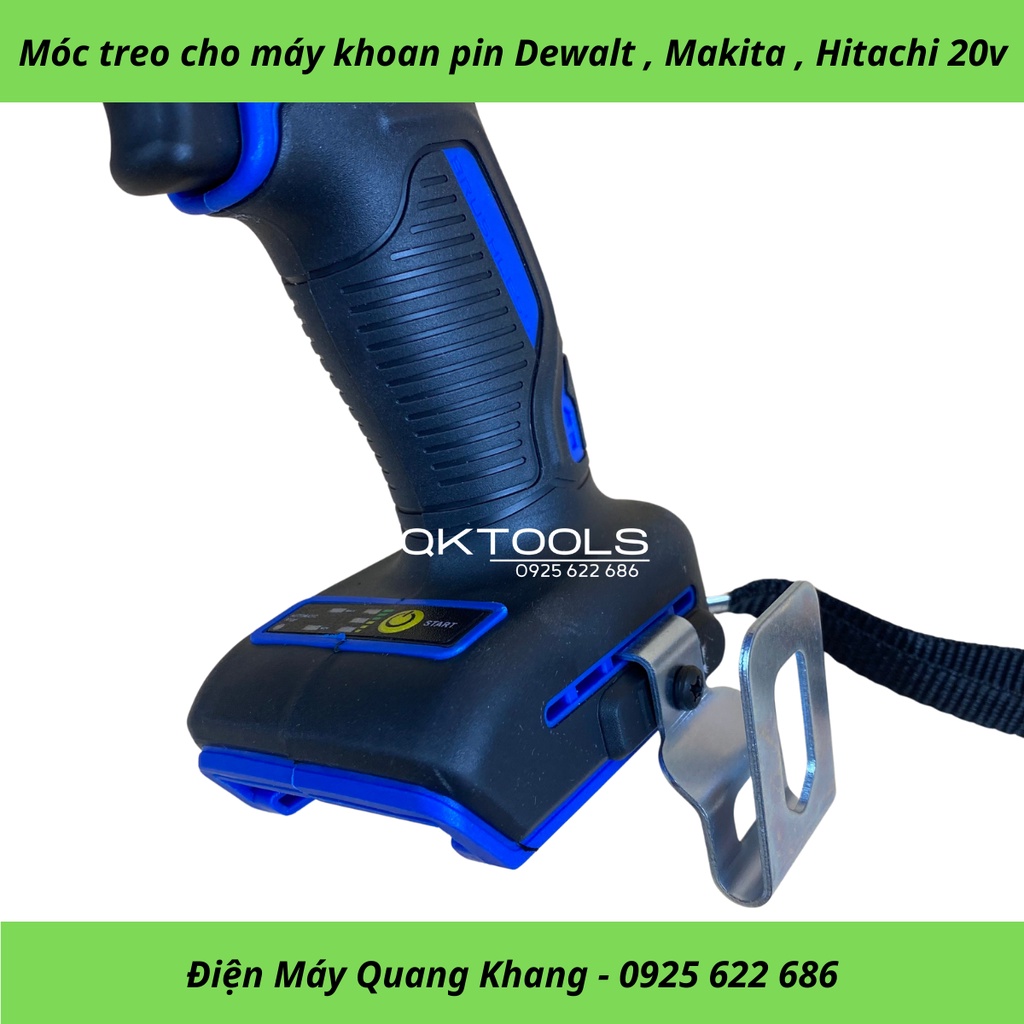 Móc treo cho máy khoan pin Dewalt , Makita , Hitachi 20v