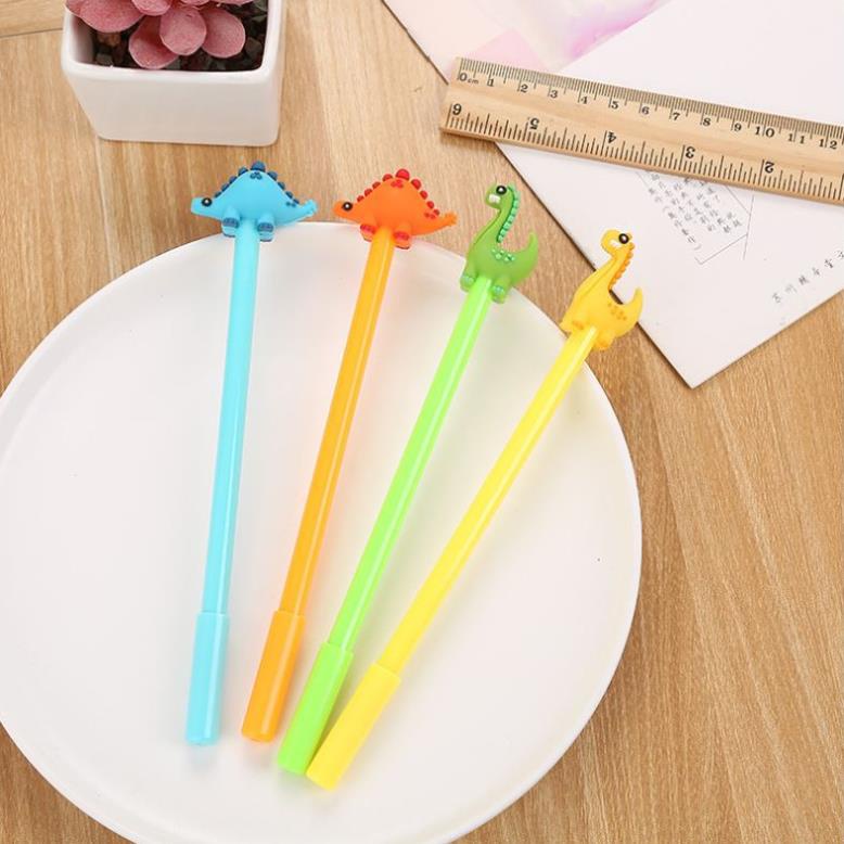 Bút Gel Nước Mực Đen KHỦNG LONG Nhiều Màu H16
