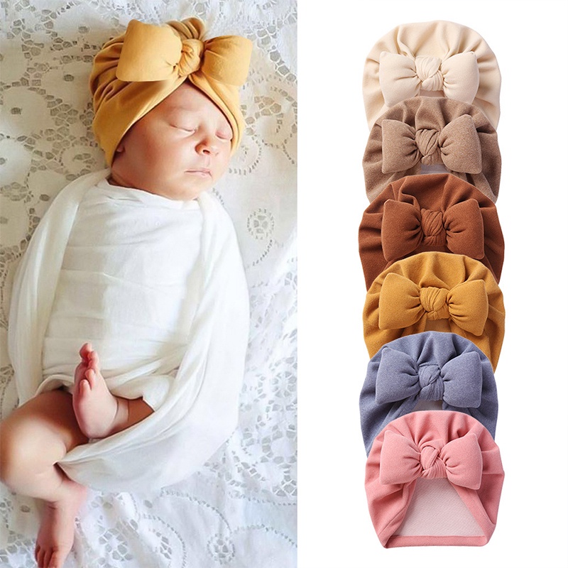 Mũ beanie bằng cotton mềm mại cho bé