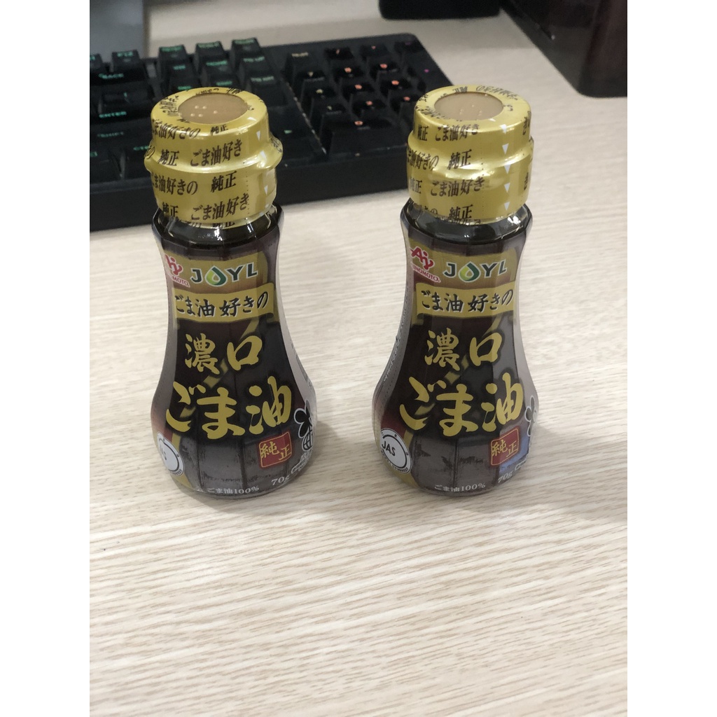 Dầu mè nguyên chất Ajinomoto 70G (Date 2025)