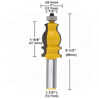 MŨI PHAY GỖ ĐÁNH CHỈ ĐUÔI CÁ CỐT 12LY7