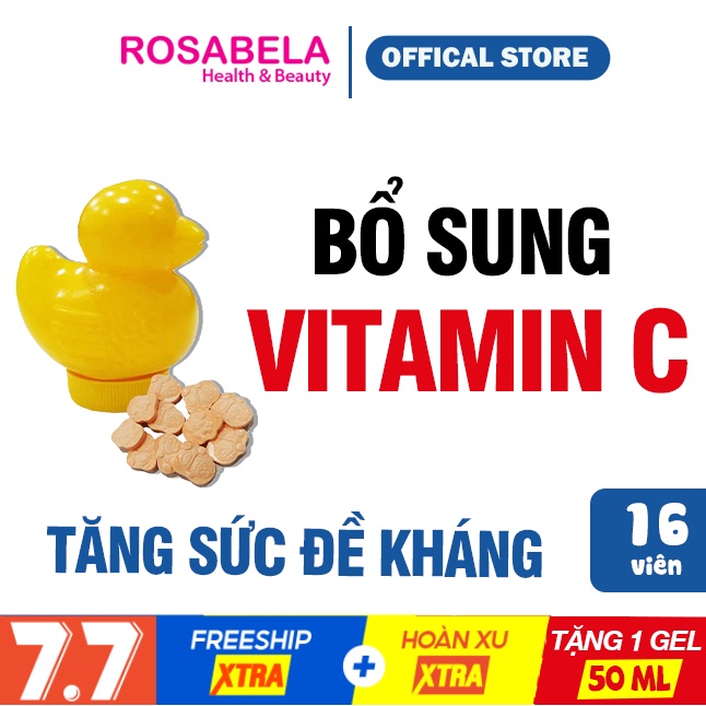 Kẹo ngậm trẻ em Glucose C Hadiphar 💓FREESHIP💓bổ sung vitamin C, tăng sức đề kháng cho bé [Hàng chính hãng]