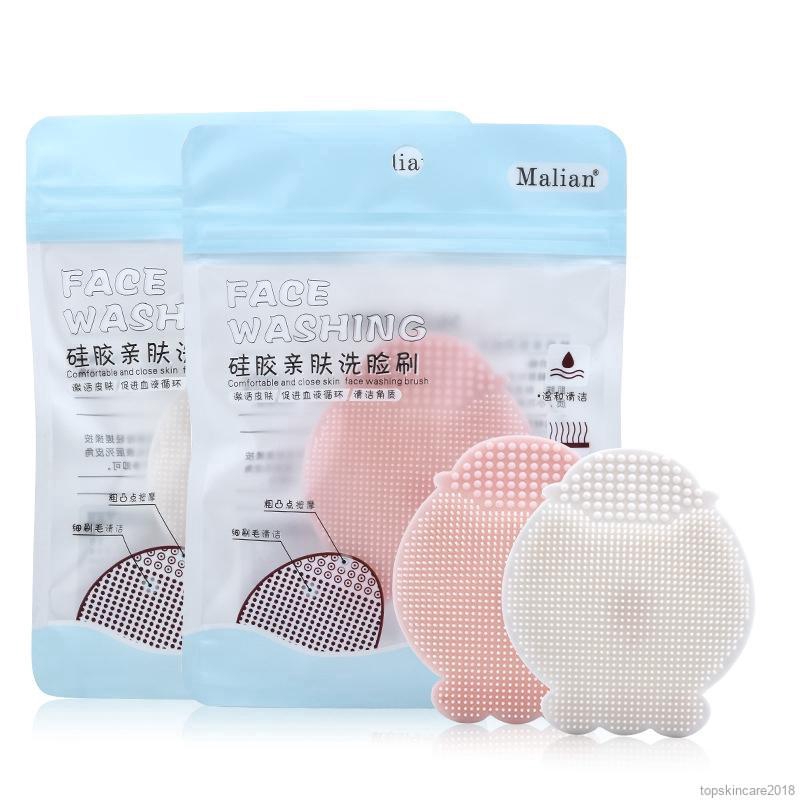 Miếng rửa mặt silicone tẩy tế bào chết cho da | BigBuy360 - bigbuy360.vn