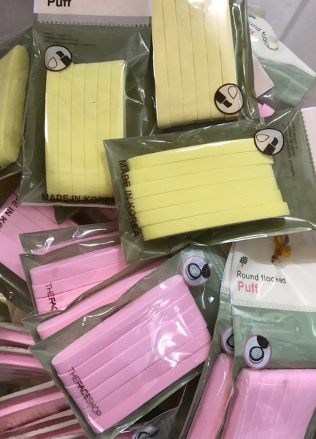 01 túi Bông nở rửa mặt hàn quốc(một túi 6que) | BigBuy360 - bigbuy360.vn