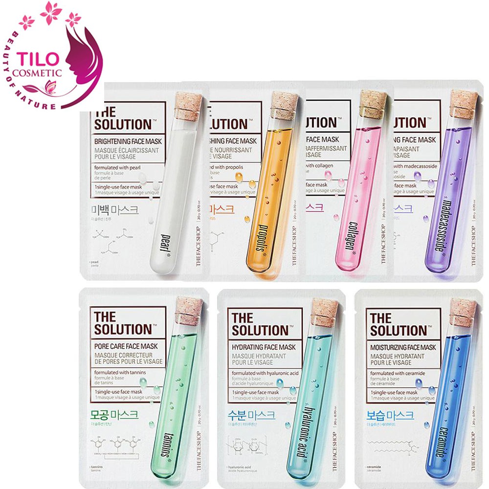 Mặt nạ cấp ẩm The Face Shop The Solution Face Mask