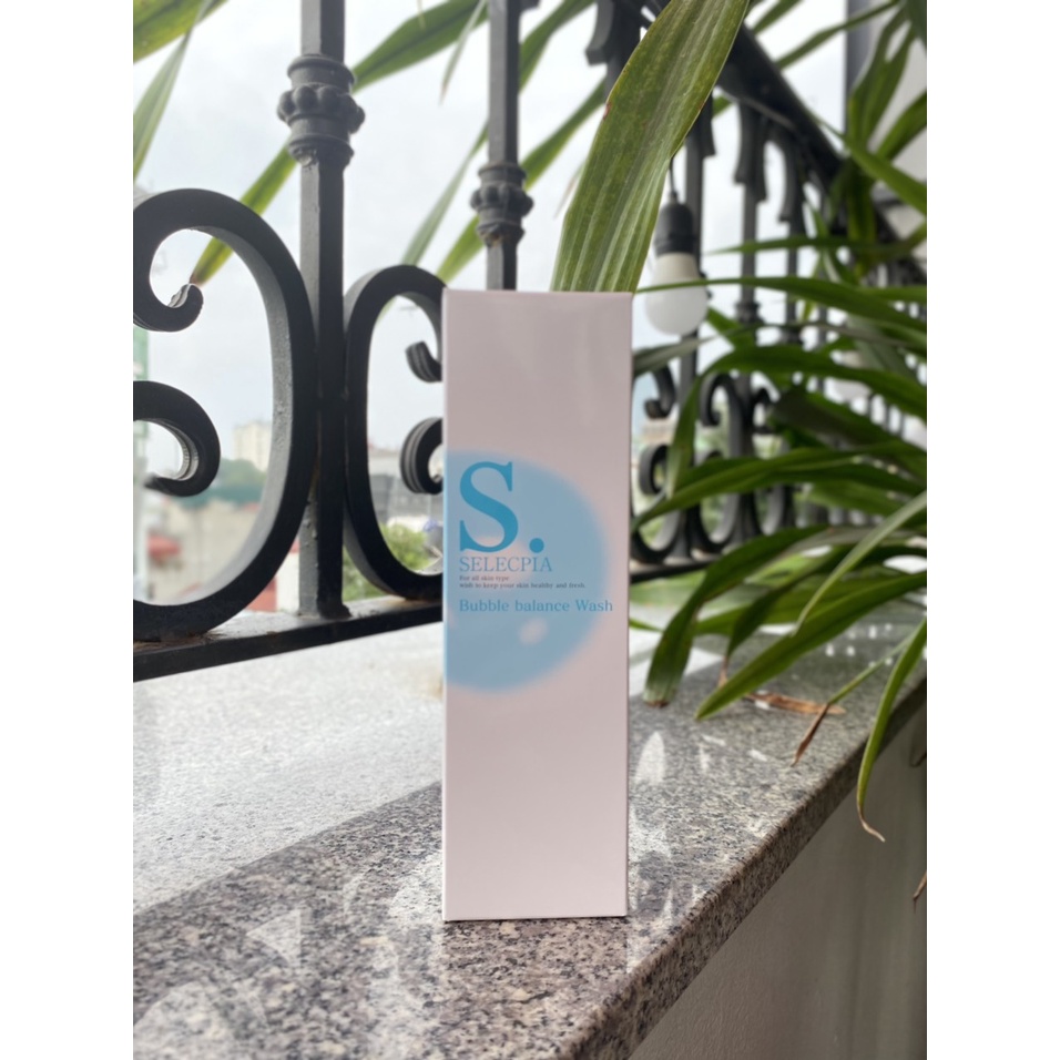 Sữa rửa mặt dạng bọt Selecpia làm sạch da mặt giảm mụn 150ml - Hương Chất Cosmetic