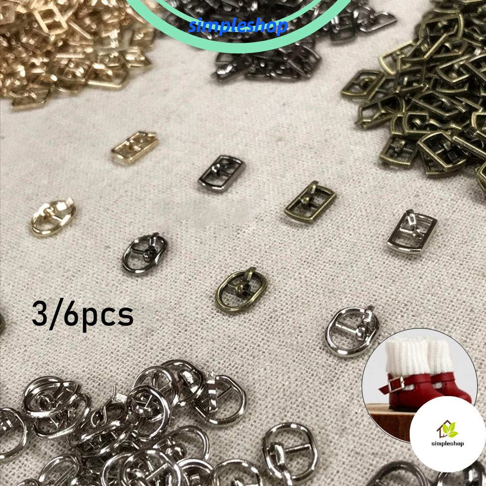 TRI Set 3 / 6 Khóa Thắt Lưng Kích Thước 4.5 / 5.5mm Chất Lượng Cao