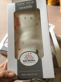 Khăn sợi tre Swaddle