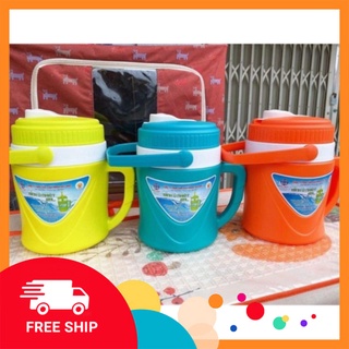 Bình giữ nhiệt, giữ đá lạnh mini 2L, 3L cao cấp GD