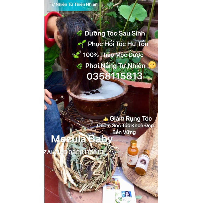 Bồ kết khô kèm thảo mộc dưỡng tóc sau sinh | BigBuy360 - bigbuy360.vn