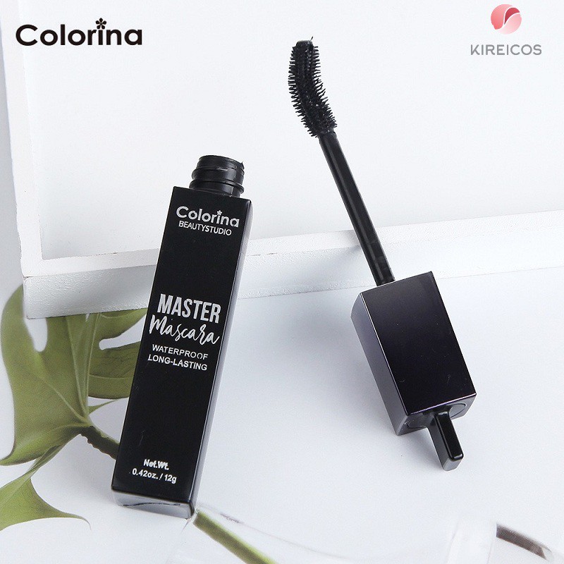 Mascara Chống nước Dài Và Cong Mi 4D màu đen WaterProof Long lasting Colorina