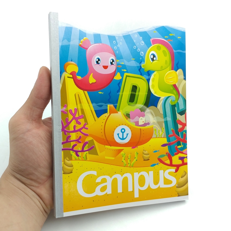 Tập Học Sinh Under The Sea - 4 Ô Ly 96 Trang ĐL 100g/m2 - Campus NB-AUTS96 (Mẫu Màu Giao Ngẫu Nhiên)