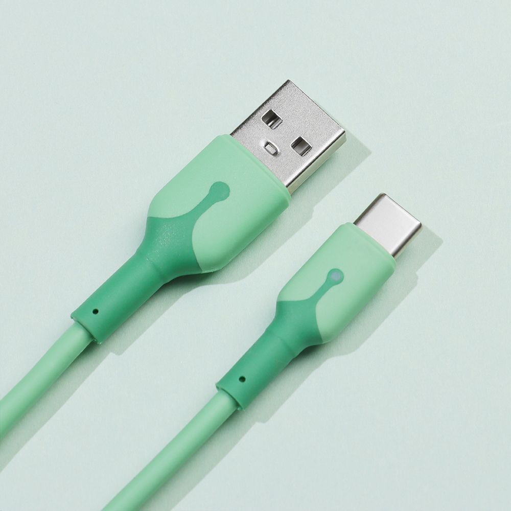 Dây Cáp Sạc Nhanh 5a Dài 1m Bằng Silicon Nhiều Màu Sắc Cho Android Type-C Micro Usb