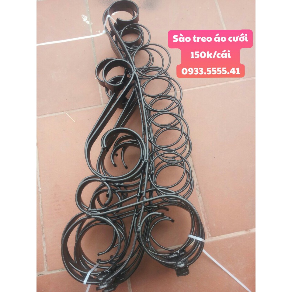 Sào treo áo cưới [ FREE SHIP- RẺ] -sắt sơn tĩnh điện -dễ tháo lắp và vận chuyển