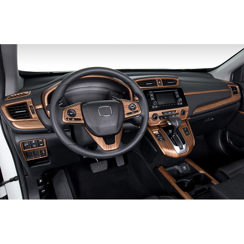 Ốp Thanh Viền Trung Tâm, viền dưới táp lô, Ốp Nội Thất Honda CRV 2018+. Hàng Cao Cấp