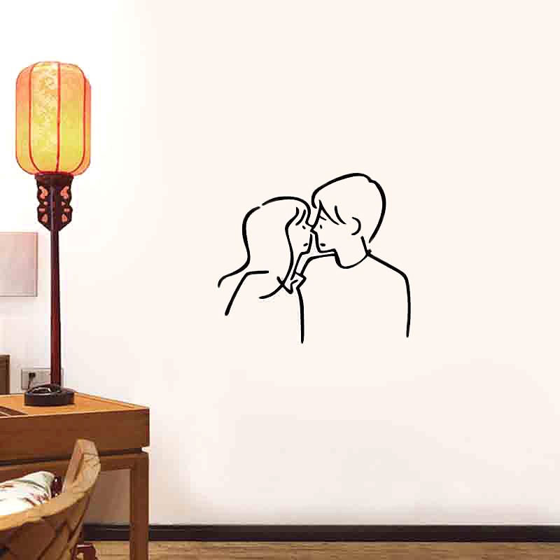 Sticker dán tường chống thấm nước họa tiết nghệ thuật