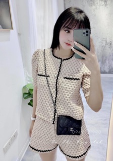 Sét bộ xốp phối viền hót hít