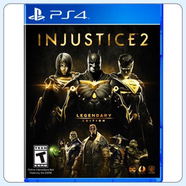 Free Ship ĐĨA GAME PS4 INJUSTICE 2 LEGENDARY EDITION