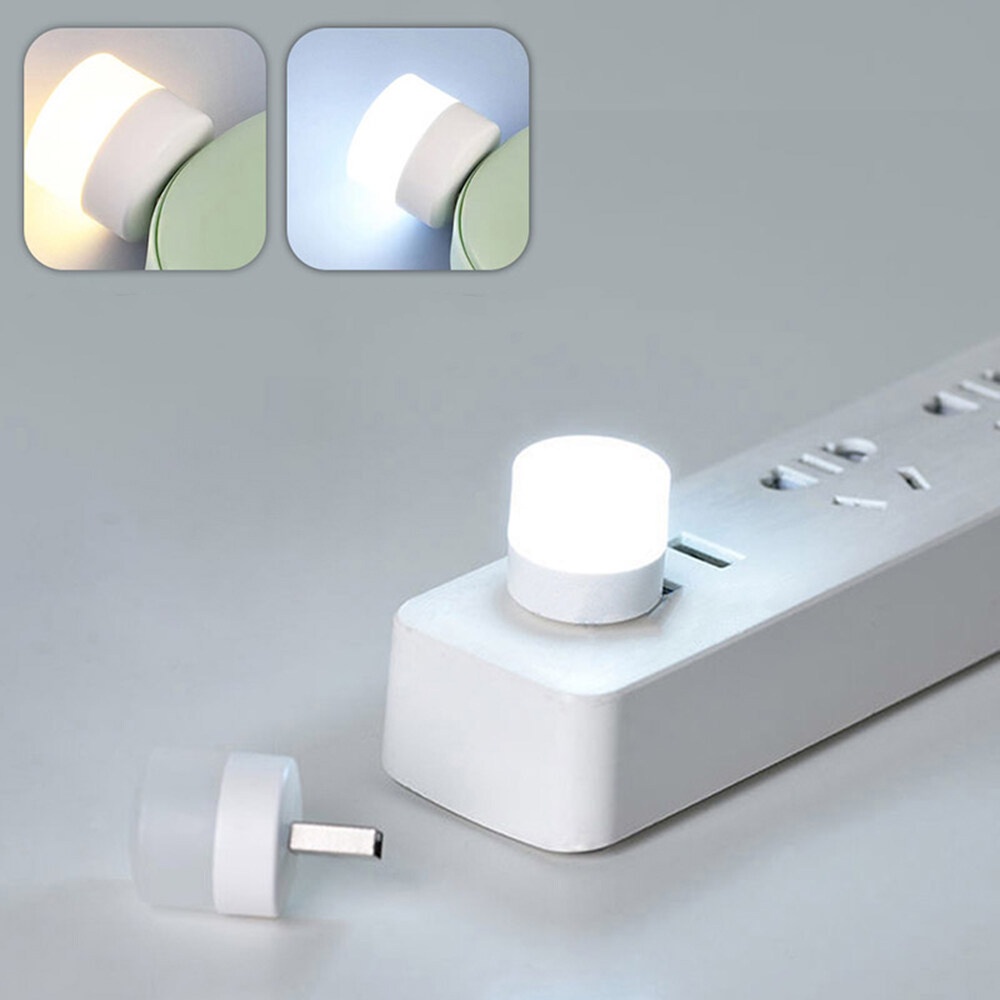 MVP2736 Đèn LED mini chân sạc USB 5V, 1W làm đèn ngủ, đọc sách, trang trí siêu tiện dụng - Panda Case