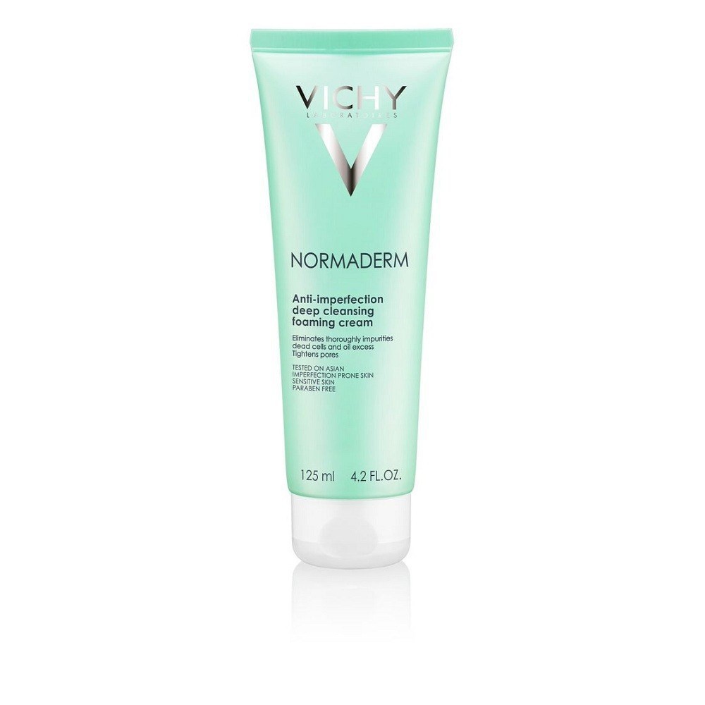 VICHY - SỬA RỬA MẶT NGĂN NGỪA MỤN SE KHÍT LỖ CHÂN LÔNG - NORMADERM ANTI 125ML