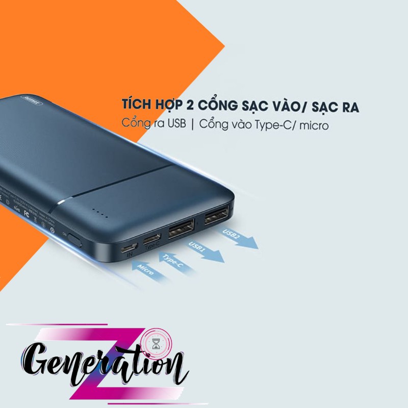 PIN SẠC DỰ PHÒNG REMAX 10.000 MAH