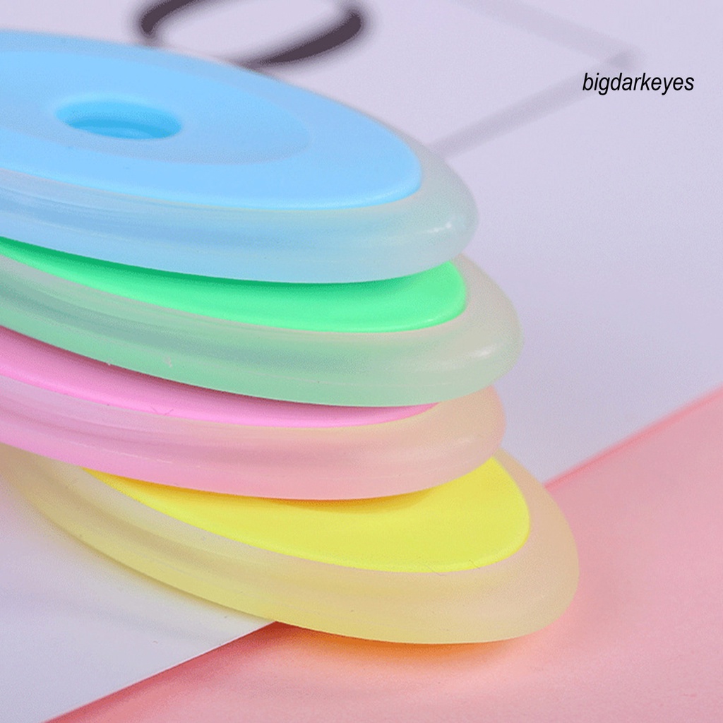Gôm Tẩy Bút Chì Bằng Silicon Mềm Hình Oval Siêu Nhẹ Cho Trường Học
