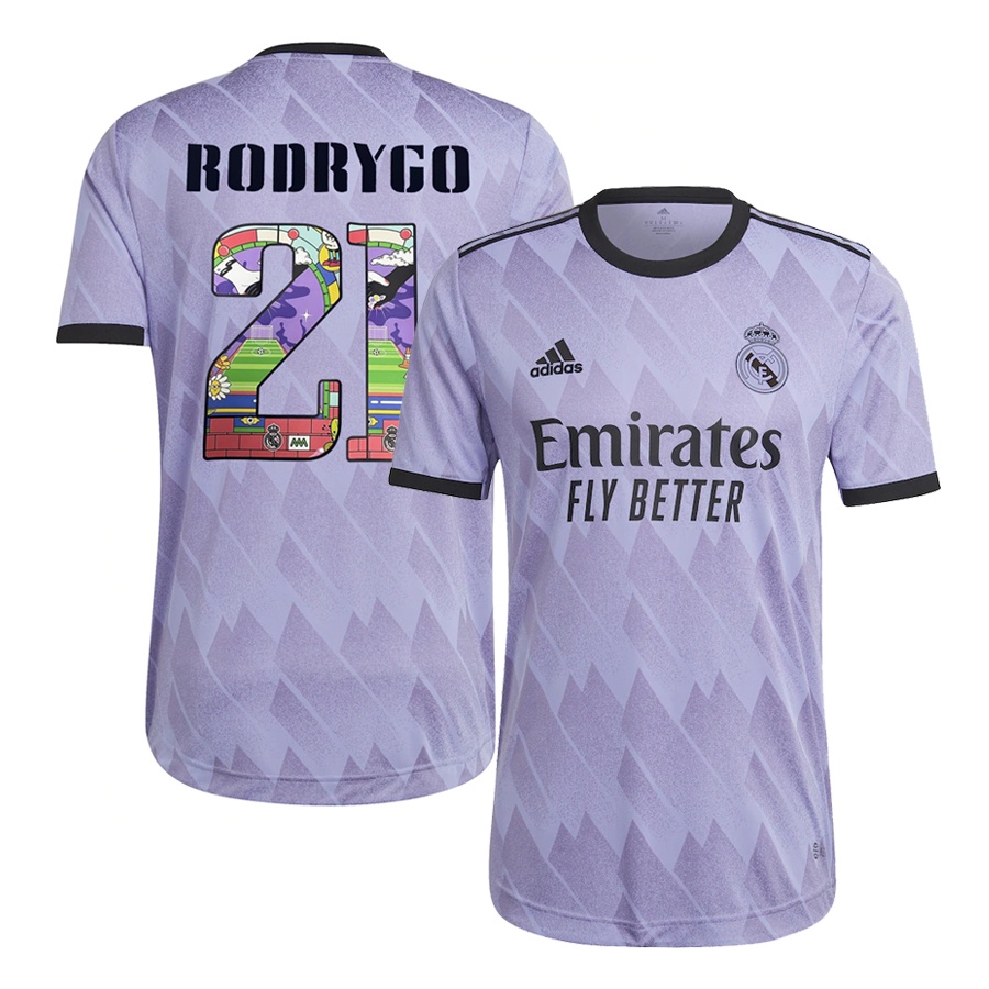 Áo Thun Bóng Đá In Logo Real Madrid Mùa Giải 2022-23