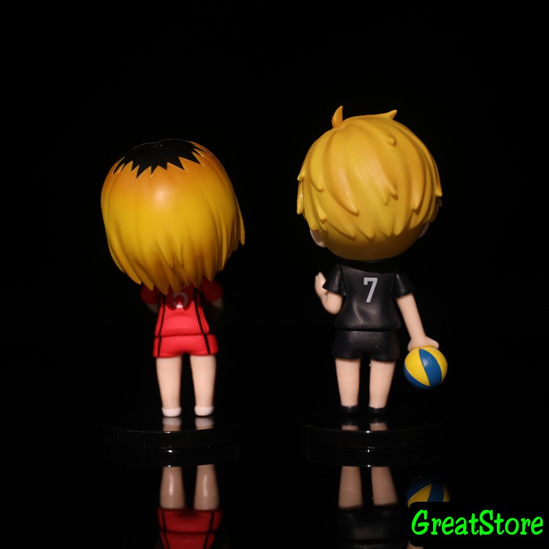 SET 8 MÔ HÌNH VUA BÓNG CHUYỀN Kageyama Tobio,Kozume Kenma,Hinata Shoyo,Toru Oikawa,Tsukishima Kei,Ushujima Wakatos
