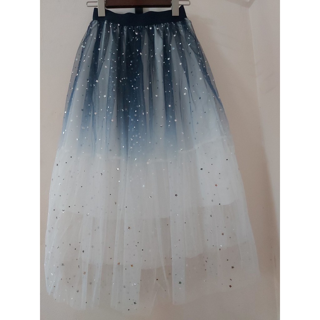 Chân Váy Luới Gắn Sao Phối Màu Độc Đáo VD0017 | BigBuy360 - bigbuy360.vn