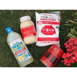 Mì chính, hạt nêm, dầu cải Nhật