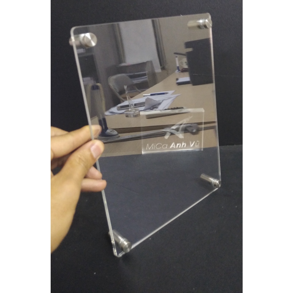 ❤️ Khung ảnh mica A3 treo tường trang trí, khung tranh treo tường