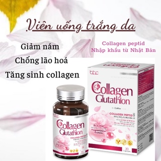 BBC COLLAGEN GLUTATHION viên uống trắng da tăng nội tiết tố nữ