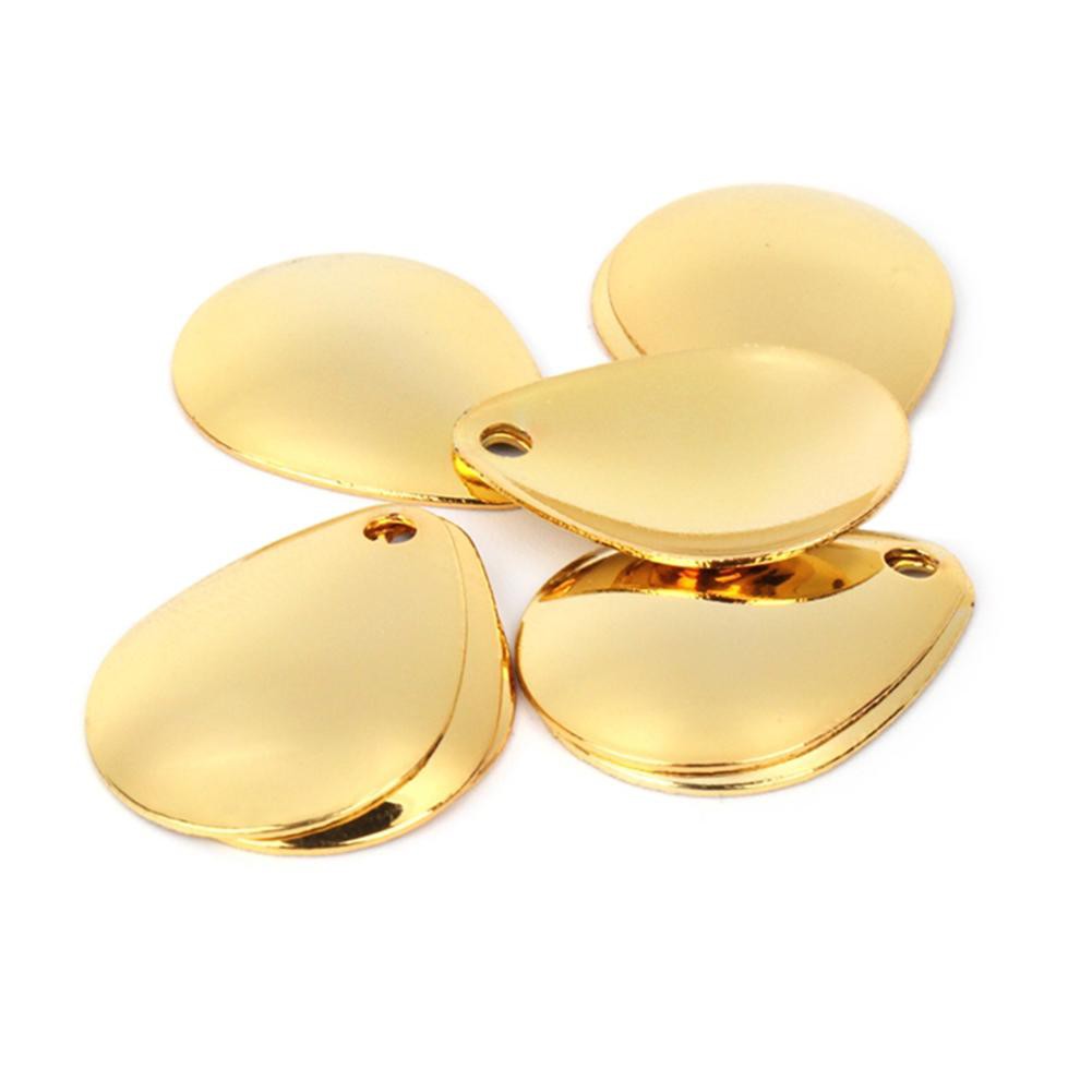 20pcs LUSHAZER Noise Sequins Spinner Baits Zinc Alloy Fishing Lure Swimbait