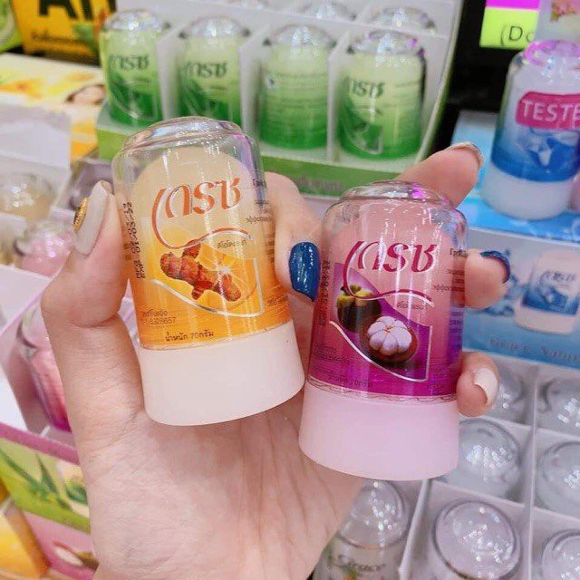 Lăn khử mùi đá khoáng Thái Lan, thơm khử mùi hiệu quả 70g | BigBuy360 - bigbuy360.vn