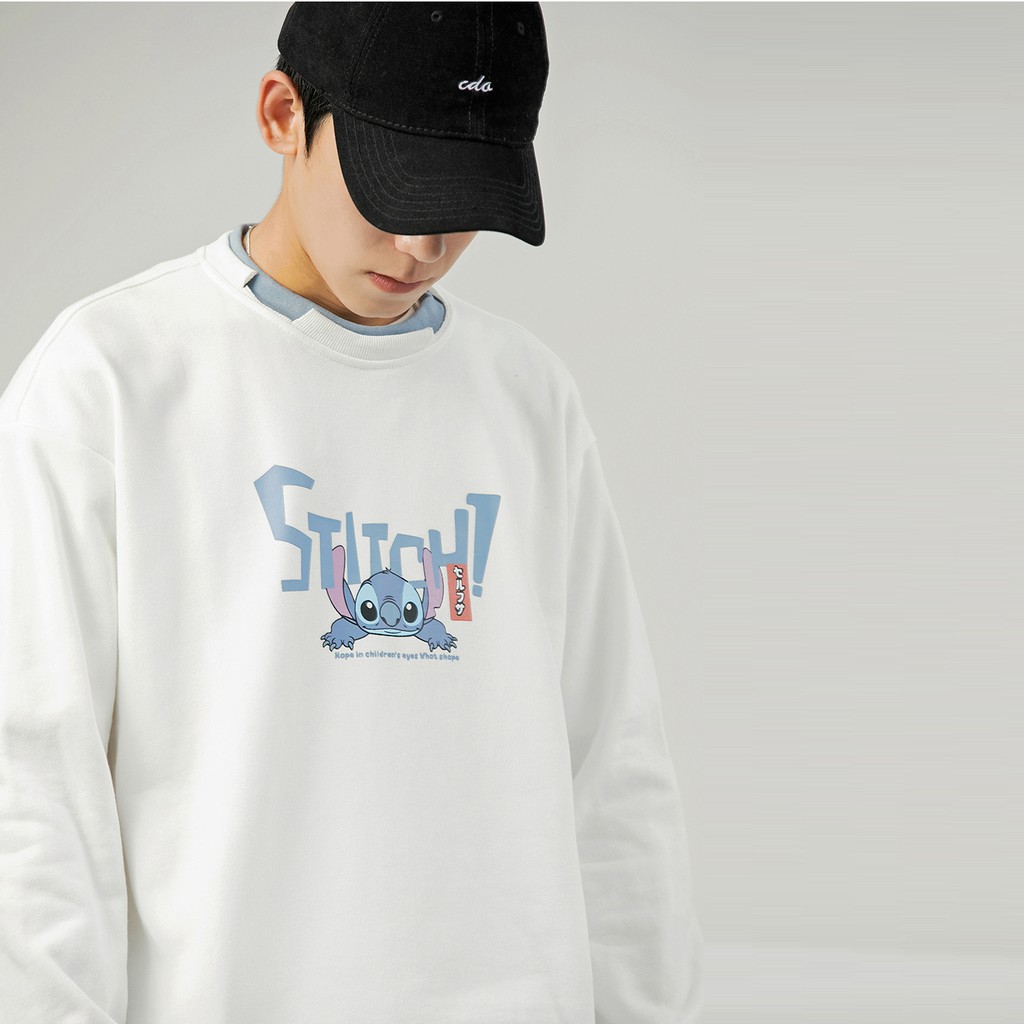 Áo Sweater Stitch đủ màu Unisex phong cách Hàn Quốc cá tính, Chất Nỉ Dày Dặn Ấm Áp mã HD101 - Tặng vòng xinh