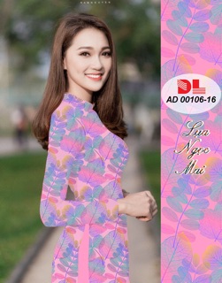 Vải áo dài chiếc lá