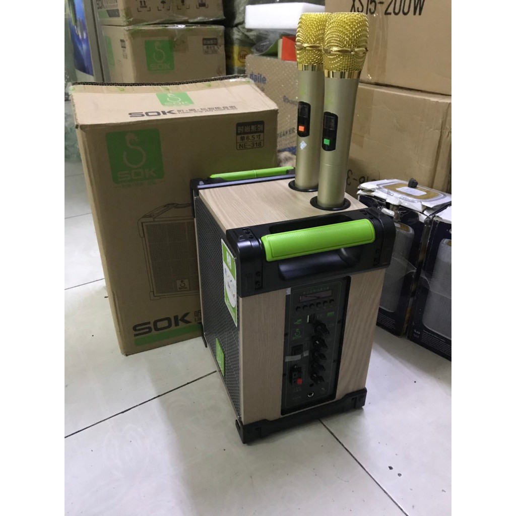 LOA KÉO DI ĐỘNG SOK 318