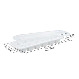 Khay đá 12 viên có nắp Inomata