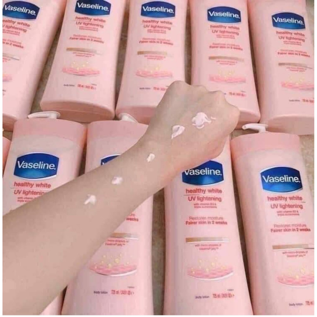 SỮA DƯỠNG THỂ VASELINE HỒNG 320ML (DÒNG THÁI LAN)