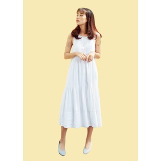 Dottie - đầm sát nách xếp tầng td1236