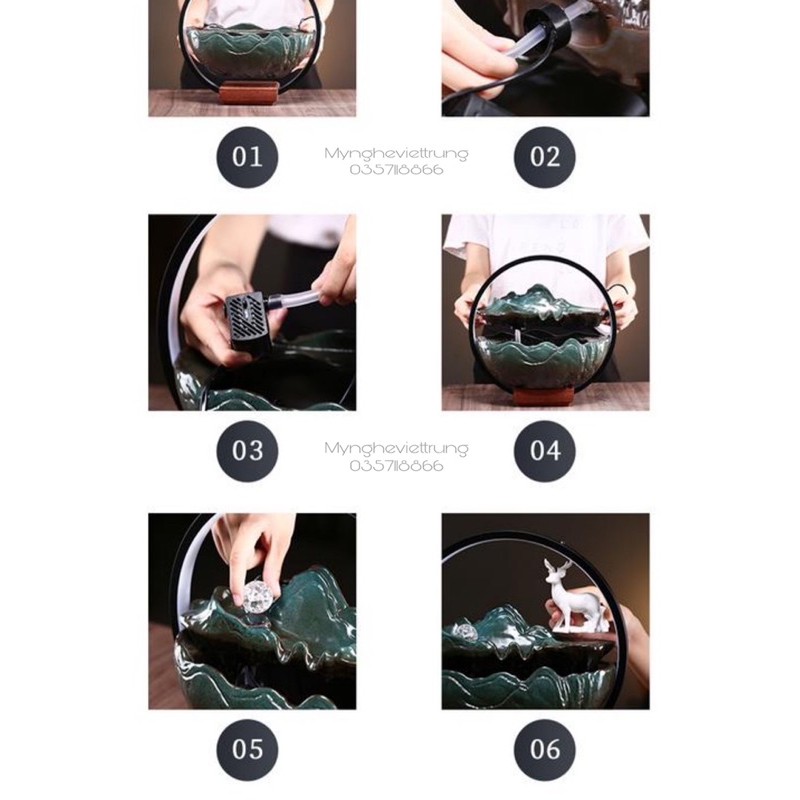 Thác Trầm Hương, Thác Đèn Led Decor Cao Cấp