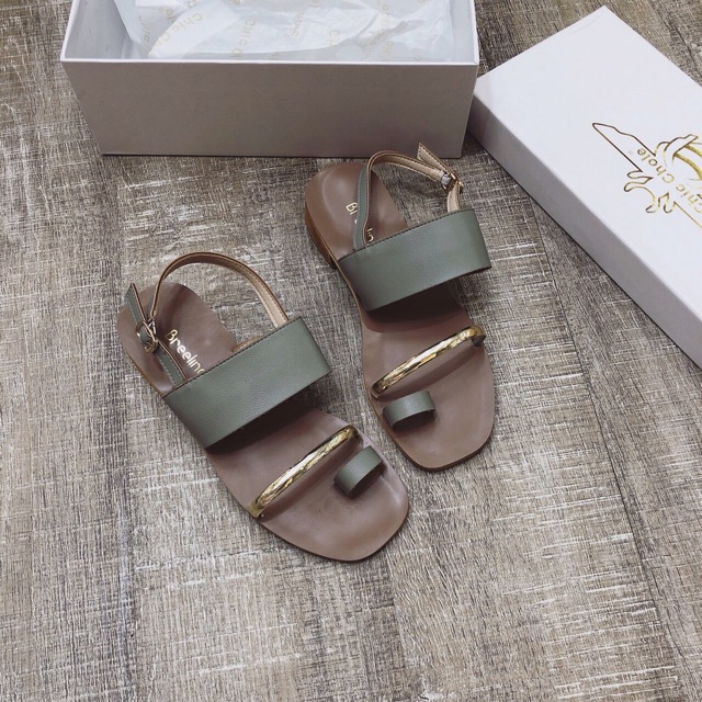 Sandal quai bạc fullbox