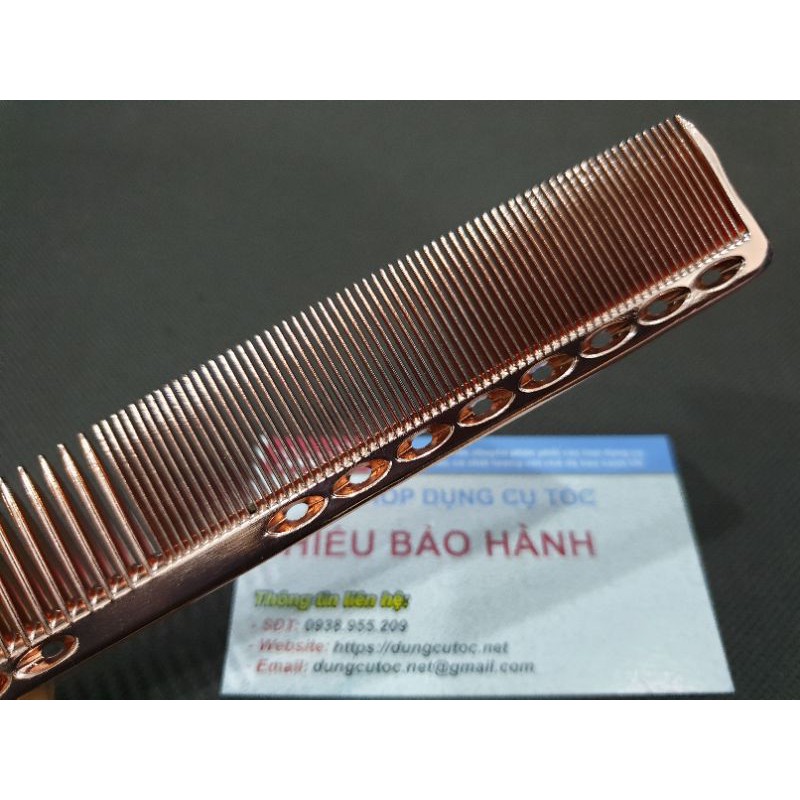 Lược Nhôm Cao Cấp Cắt Tóc Nam Loại Xịn, Lược Nhôm Cắt Tóc Chải Bám Tóc Mẫu Mới