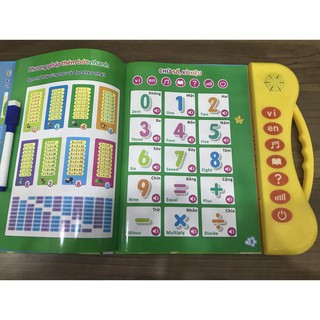 [Phiên Bản Mới nhất] Sách Nói Điện Tử Song Ngữ Anh- Việt Giúp Trẻ Học Tốt Tiếng Anh
