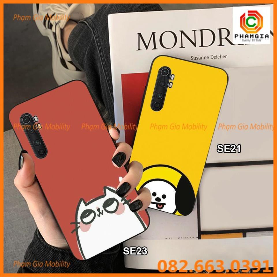 ỐP LƯNG XIAOMI MI NOTE 10 PRO - MI NOTE 10 LITE DẺO IN HÌNH ĐÁNG YÊU(P1)