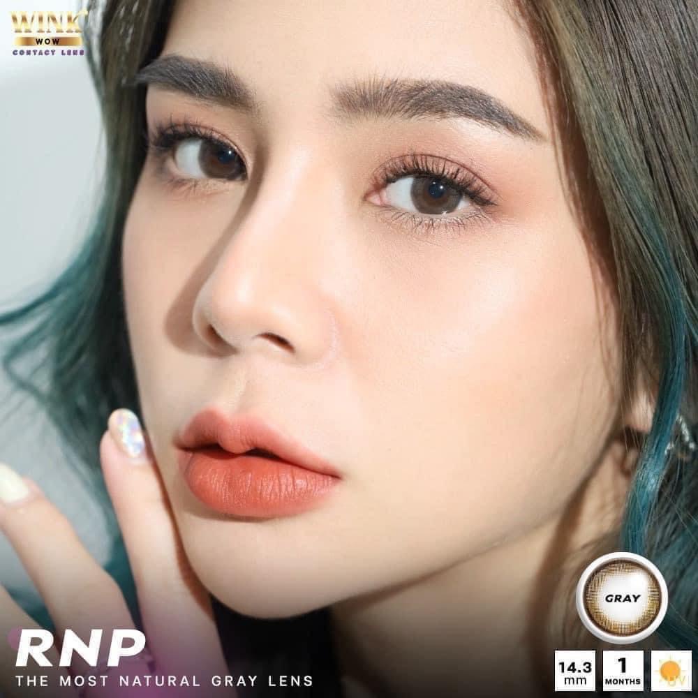 Lens Mắt RNP Xám Tự Nhiên giãn nhỏ - 0-10 độ kính áp tròng